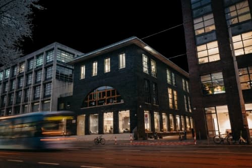 Aussenansicht Hanauer Landstrasse 186 – Buero von Klein & Rose GmbH